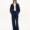 ’Kenzo Signature’ stickad hoodie med dragkedja i bomullsull ’Kenzo Signature’ stickad hoodie med dragkedja i bomullsull