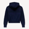 ’Kenzo Signature’ stickad hoodie med dragkedja i bomullsull ’Kenzo Signature’ stickad hoodie med dragkedja i bomullsull