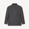 Kenzo Stripes dubbelknäppt skräddarsydd kimonokavaj