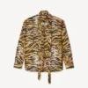 Kenzo Tiger’ Bow-skjorta i bomull