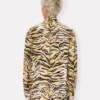Kenzo Tiger’ Bow-skjorta i bomull