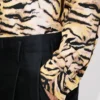 Kenzo Tiger’ Bow-skjorta i bomull