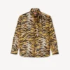 Kenzo Tiger’ Bow-skjorta i bomull