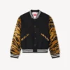 Kenzo Tiger’ könsneutral varsityjacka i ny ull