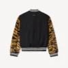 Kenzo Tiger’ könsneutral varsityjacka i ny ull