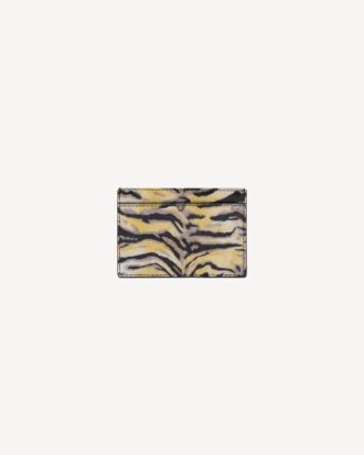 Kenzo Tiger-kortfodral i läder