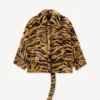 Kenzo Tiger’ oversized-kappa i fuskpäls
