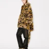 Kenzo Tiger’ oversized-kappa i fuskpäls