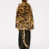 Kenzo Tiger’ oversized-kappa i fuskpäls