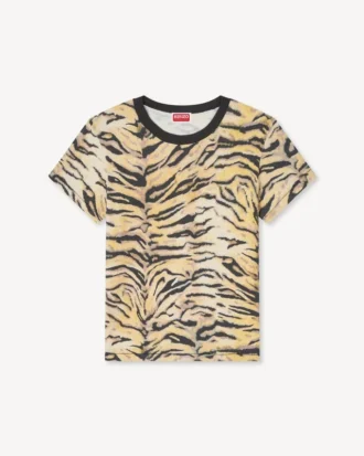 Kenzo Tiger T-shirt i bomull
