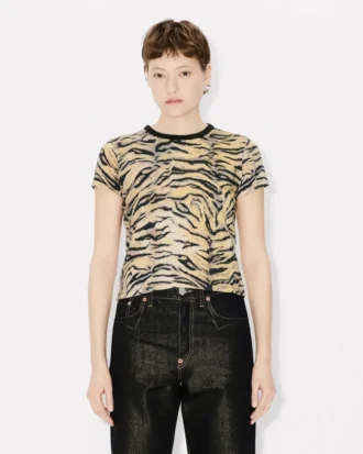 Kenzo Tiger T-shirt i bomull