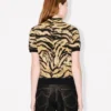Kenzo Tiger-tröja med hög hals i bomulls- och ullblandning Kenzo Tiger-tröja med hög hals i bomulls- och ullblandning