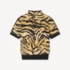 Kenzo Tiger-tröja med hög hals i bomulls- och ullblandning Kenzo Tiger-tröja med hög hals i bomulls- och ullblandning