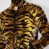 Kenzo Tiger-träningsjacka i sammetjacquard