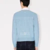 Kenzo Trompe L’oeil-kofta i bomull och ull Kenzo Trompe L’oeil-kofta i bomull och ull