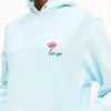 Kenzo Tulip’ broderad hoodie i bomull Kenzo Tulip’ broderad hoodie i bomull
