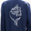Kenzo Tulip broderad hoodie med dragkedja i bomull Kenzo Tulip broderad hoodie med dragkedja i bomull
