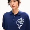 Kenzo Tulip’ broderad polotröja i ull och bomull Kenzo Tulip’ broderad polotröja i ull och bomull