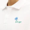 Kenzo Tulip’ broderad slim fit-polotröja i bomull Kenzo Tulip’ broderad slim fit-polotröja i bomull
