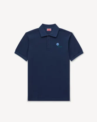 Kenzo Tulip’ broderad slim fit-polotröja i bomull