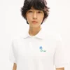 Kenzo Tulip’ broderad slim fit-polotröja i bomull Kenzo Tulip’ broderad slim fit-polotröja i bomull