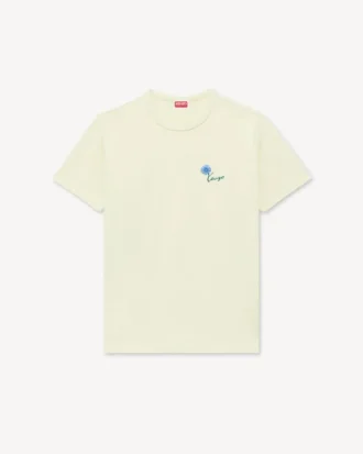 Kenzo Tulip’ broderad slim fit-T-shirt i bomull