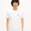 Kenzo Tulip’ broderad slim fit-T-shirt i bomull Kenzo Tulip’ broderad slim fit-T-shirt i bomull