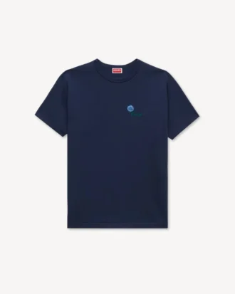 Kenzo Tulip’ broderad slim fit-T-shirt i bomull