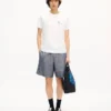Kenzo Tulip’ broderad slim fit-T-shirt i bomull Kenzo Tulip’ broderad slim fit-T-shirt i bomull