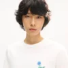 Kenzo Tulip’ broderad slim fit-T-shirt i bomull Kenzo Tulip’ broderad slim fit-T-shirt i bomull