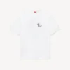 Kenzo Tulip’ broderad T-shirt i bomull Kenzo Tulip’ broderad T-shirt i bomull