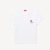 Kenzo Tulip’ broderad T-shirt i bomull Kenzo Tulip’ broderad T-shirt i bomull