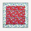 Kenzo Tulip’ fyrkantig silkesduk Kenzo Tulip’ fyrkantig silkesduk