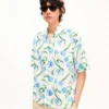 Kenzo Tulip’ hawaiisk kortärmad skjorta i bomull