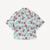 Kenzo Tulip kortärmad skjorta i poplinbomull Kenzo Tulip kortärmad skjorta i poplinbomull