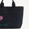 Kenzo Tulip’ liten tygväska i denimliknande twill Kenzo Tulip’ liten tygväska i denimliknande twill