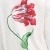 Kenzo Tulip’ långärmad avslappnad T-shirt i bomull Kenzo Tulip’ långärmad avslappnad T-shirt i bomull