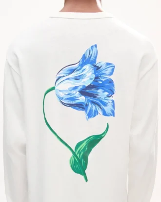 Kenzo Tulip’ långärmad T-shirt i bomull