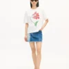 Kenzo Tulip’ lös T-shirt i bomull Kenzo Tulip’ lös T-shirt i bomull