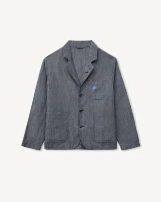 ”Kenzo Tulip” lätt arbetsjacka i bomullslinne