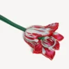 ’Kenzo Tulip’ nyckelring i läder