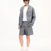 Kenzo Tulip’ Straight Short i bomullslinne