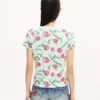”Kenzo Tulip” T-shirt i bomull ”Kenzo Tulip” T-shirt i bomull