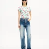 ”Kenzo Tulip” T-shirt i bomull ”Kenzo Tulip” T-shirt i bomull