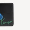 ”Kenzo Tulip” vikbar plånbok i läder