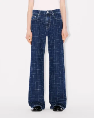 Kenzo Weave’ Ayame vidbyxor i japansk denim