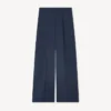 Kenzo Weave’ byxor med vida ben i ulljacquard