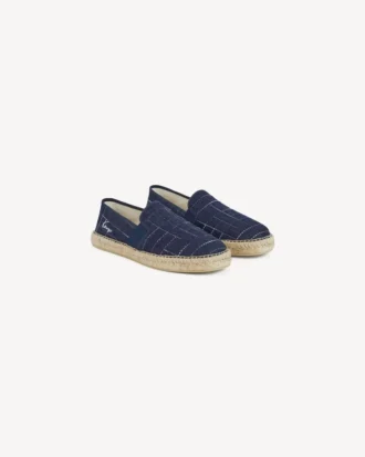 Kenzo Weave’ espadriller i denim