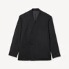 ”Kenzo Weave” kimono-inspirerad jacka i ulljacquard ”Kenzo Weave” kimono-inspirerad jacka i ulljacquard
