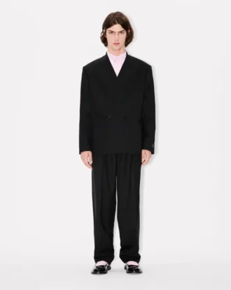 ”Kenzo Weave” kimono-inspirerad jacka i ulljacquard